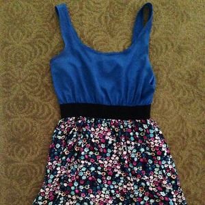 🚫SOLD🚫 Floral print tank dress