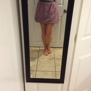 J. Crew purple skirt