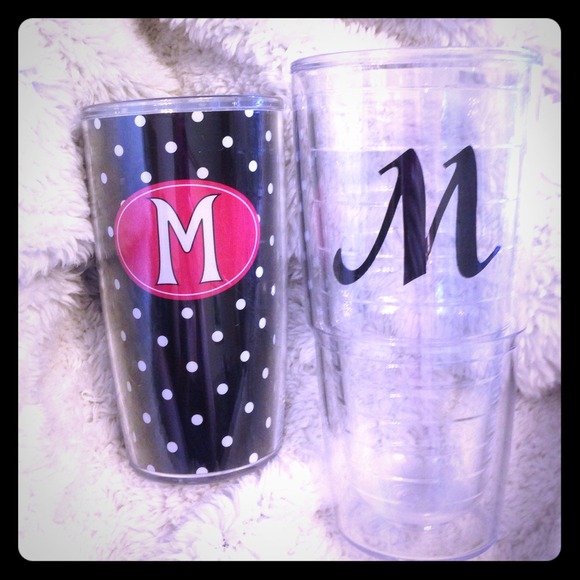 Two used Tervis tumbler insulated drinkware