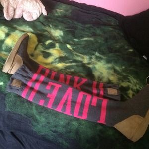 Victorias Secret PINk knit boots