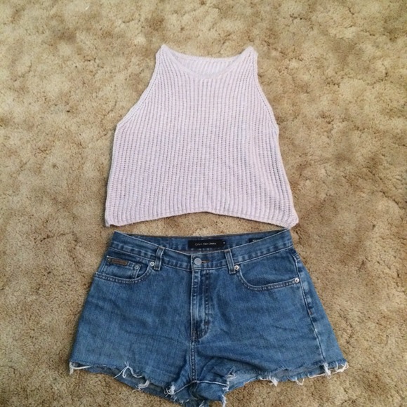 Rare Brandy Melville Crop Sweater Tank