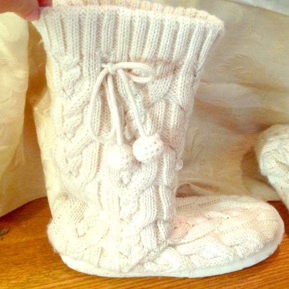 Fuzzy boot slippers NEW YEARS SALE