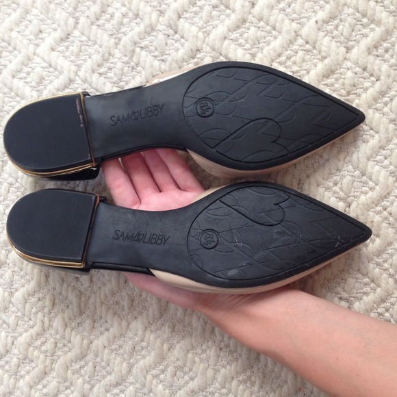 🚫🚫SOLD🚫🚫NWOT Sam & Libby d'orsay flats - Picture 3 of 4