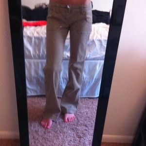 Brown hollister pants!