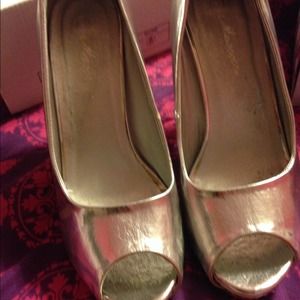 Silver heels