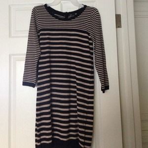 Striped Sweater Dress