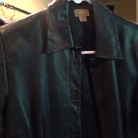 Leather jacket black - Picture 3 of 3