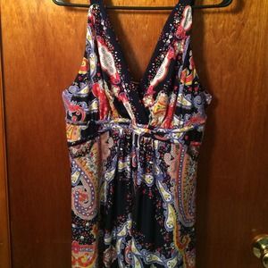 Blue Design Maxi NWT