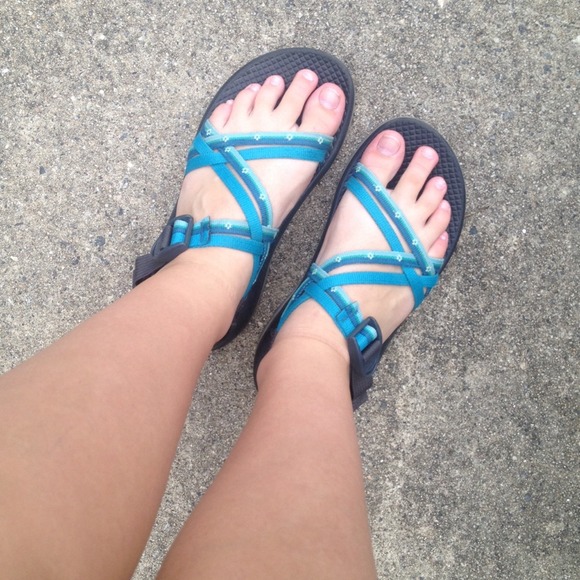 Blue Chacos!!