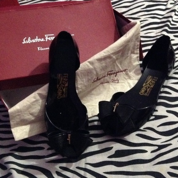 Salvatore Ferragamo Jelly Flats