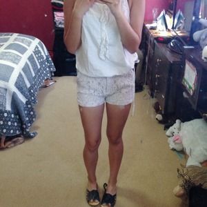 Lace shorts