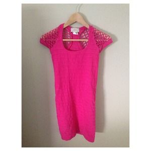 Hot Pink Bodycon Dress