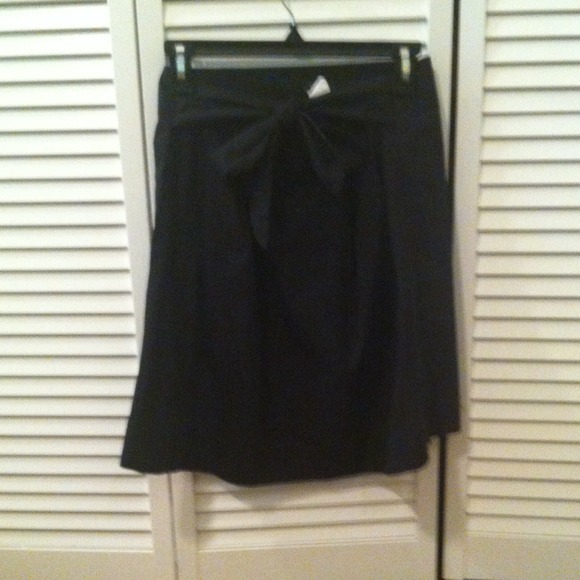 J. Crew Dresses & Skirts - ‼️ RESERVED ‼️ Black J. Crew Ribbon Skirt