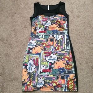 Cute Comic Book Dress