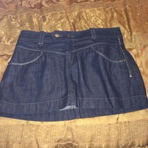 Express Denim Skirt