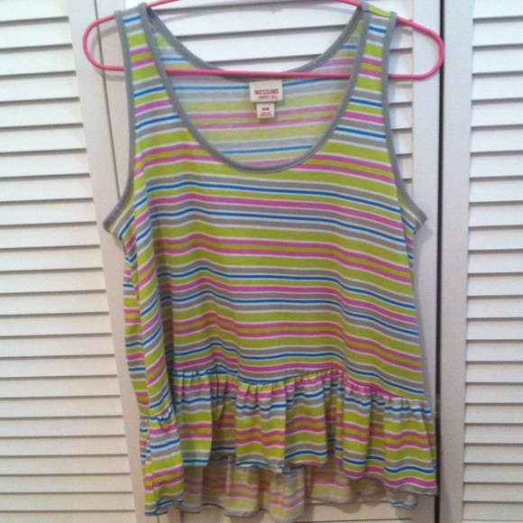 NWOT Mossimo Striped Tank Top - Picture 1 of 2