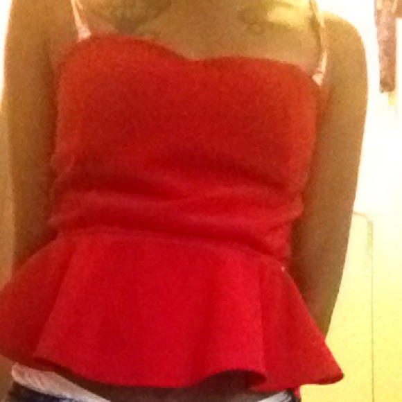 Red bow shirt