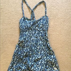 Blue floral dress💕