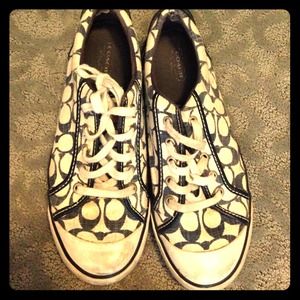 Coach tennies sz 10!😍