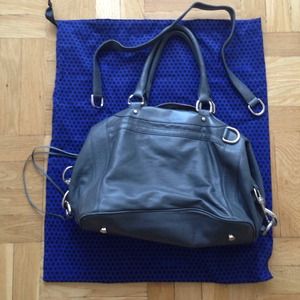 Rebecca Minkoff gray MAB satchel--price drop!