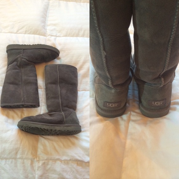 Used Grey Ugg Boots