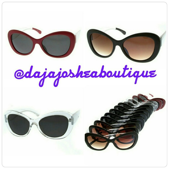 Glam cat-eye sunglasses