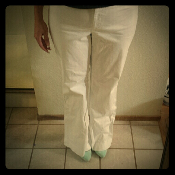 The Limited Pants - White dressy pants..