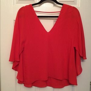 Zara Cape Cutout Top