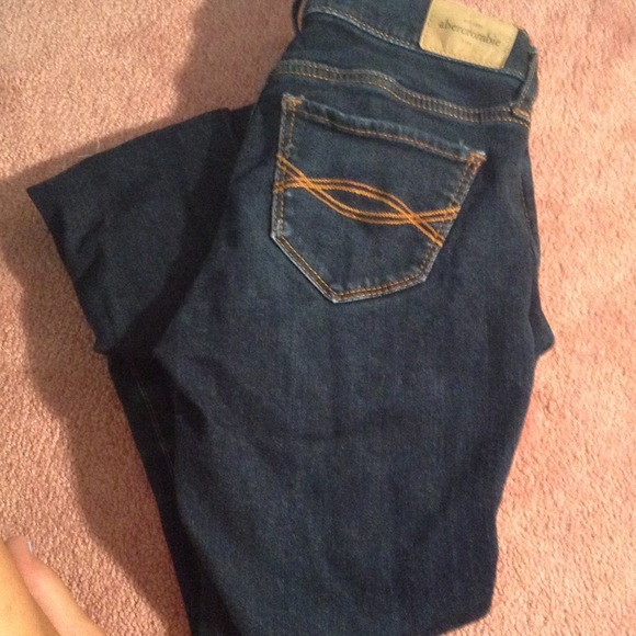 Abercrombie and kids dark skinny jeans - Picture 1 of 1