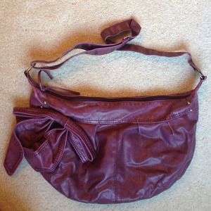 Purple purse