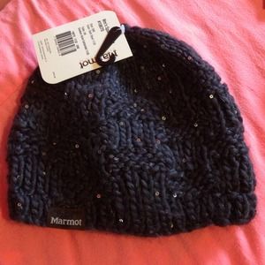 NEWLY REDUCED PRICE Gray marmot beanie
