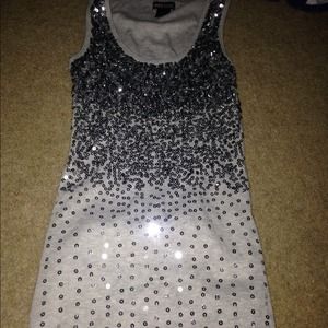 Glitter Ombré Tank