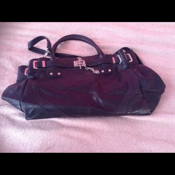 Rachel Zoe hand bag in black. Very nice.