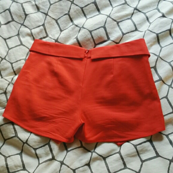 Bundled! {zara} Red Origami Skort - Picture 3 of 4