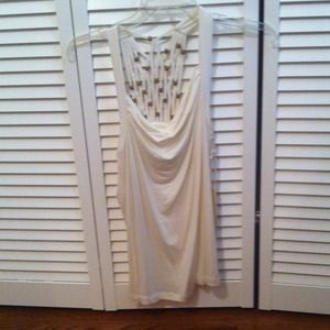 NWT White Kenar Sleeveless Top
