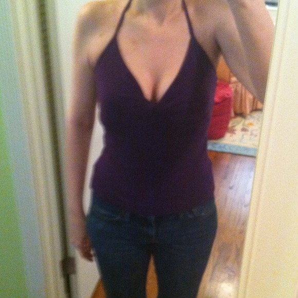 Purple Express Halter Top
