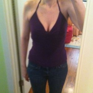 Purple Express Halter Top