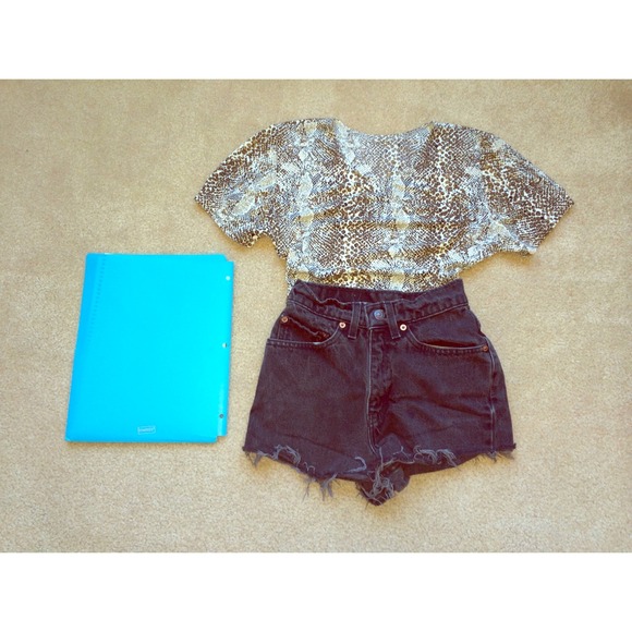 leopard print tshirt