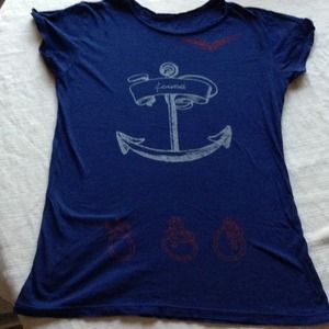 J.Crew inspired anchor tshirt