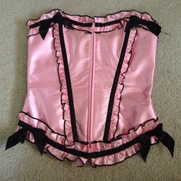 Leg Avenue pink corset - Picture 1 of 4