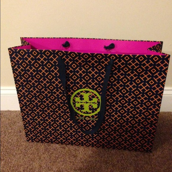 tory burch paper bag
