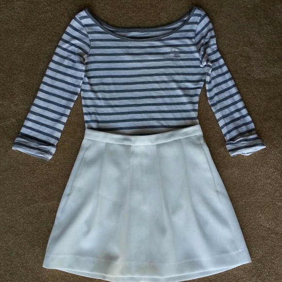 Abercrombie striped shirt