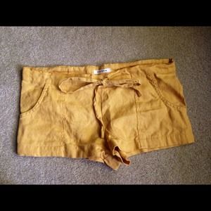 100% Linen Shorts