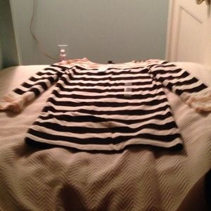 Striped nautica 3/4 sleeved shirt