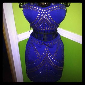 Beautiful royal blue Arden B two piece dress!