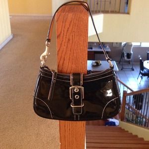 Small Shiny Coach Bag