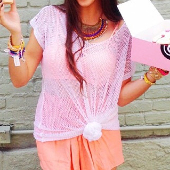 LF white mesh top - Picture 2 of 3