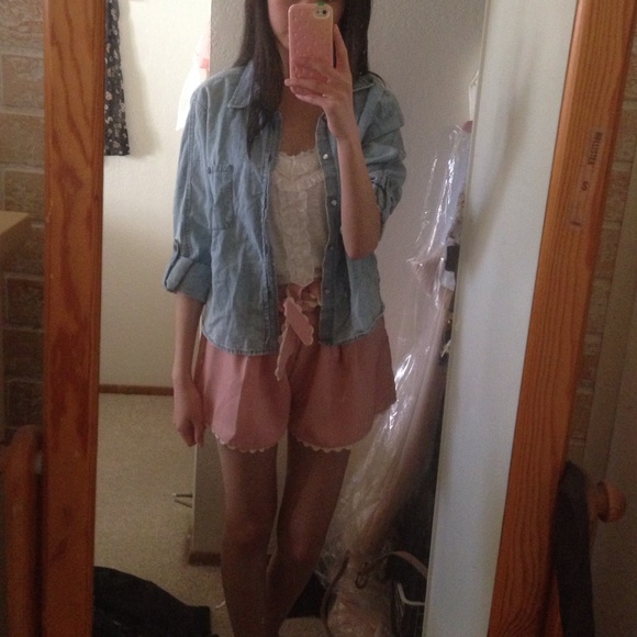 Light Denim Top - Picture 3 of 3