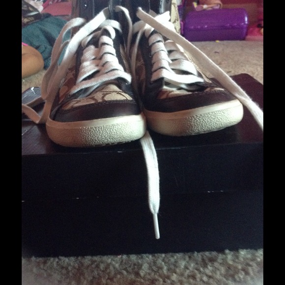 Coach shoes high top.
