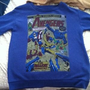 Long sleeve avengers sweater.
